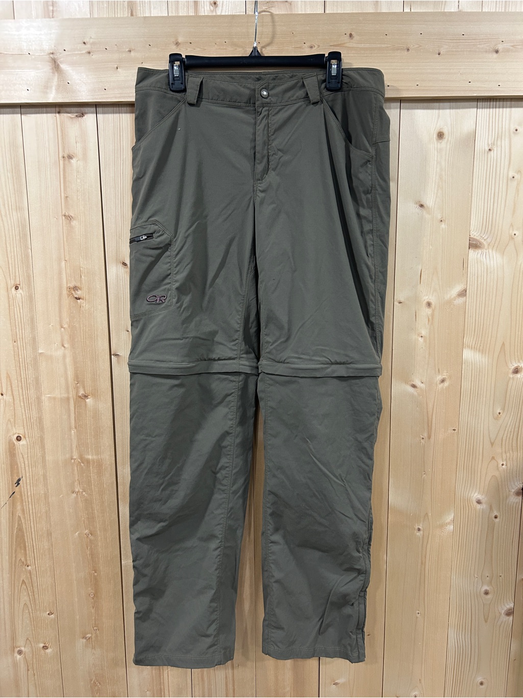 Outdoor Research Equinox Convertible Hiking Pants, Green, Women’s Sz 14 Gorpcore